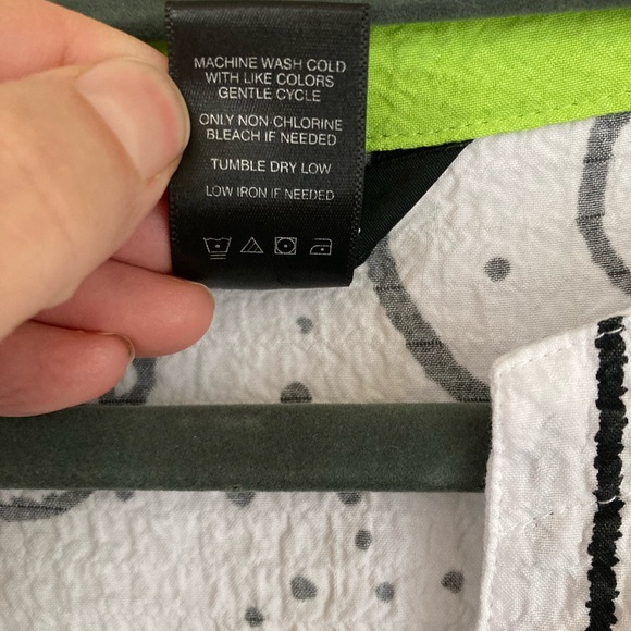 Ali Miles Artistic Three-Button Lightweight Tunic Top Shirt – Size Medium - Picture 7 of 12